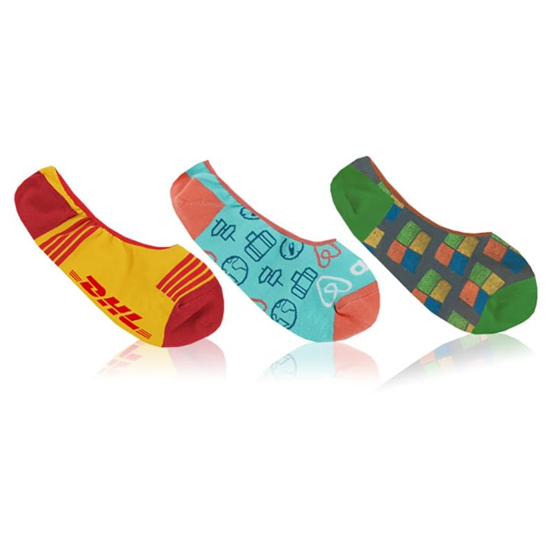 PMS Jacquard No Show Socks