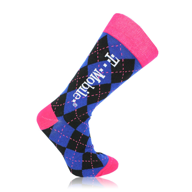 Pantone Matched Jacquard Dress Sock