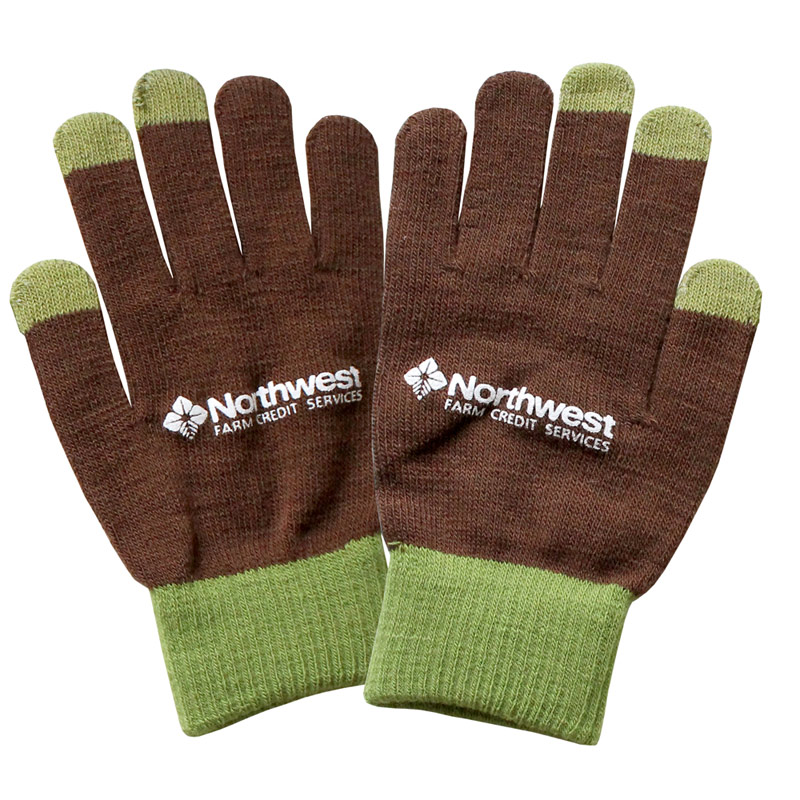 Two Tone Touchscreen Gloves