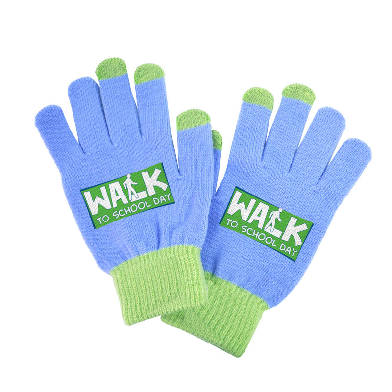 Full Color Color Touchscreen Gloves
